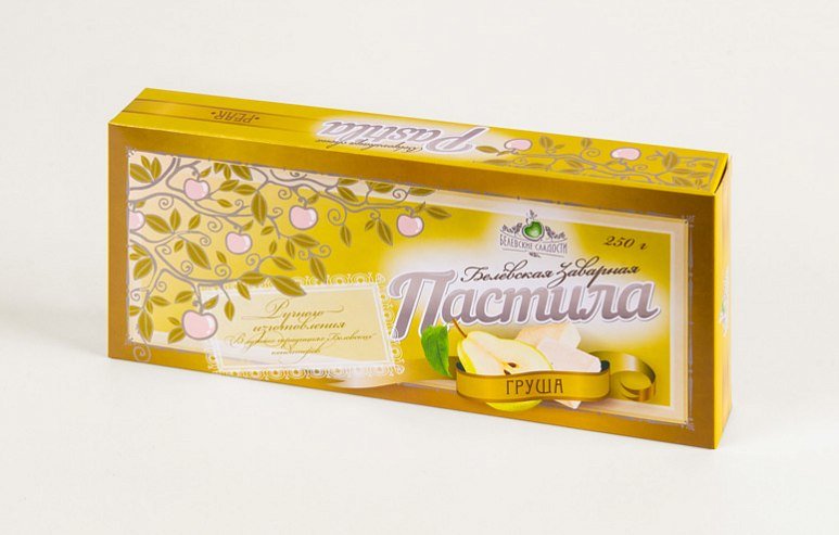  Пастила белевская заварная "Груша" 250г в Коряжме