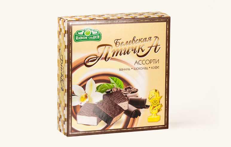  Конфеты "Белевская птичка"  300г ассорти  в Коряжме