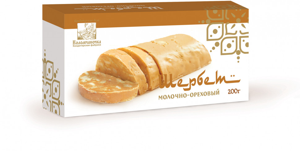 Шербет МОЛОЧНО-ОРЕХОВЫЙ, 200г в Коряжме